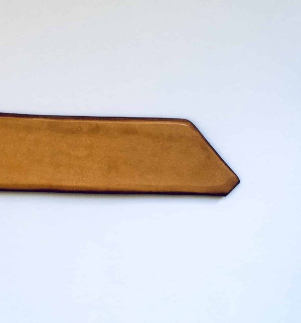 Ceinture cuir cognac Petrus Jrm Maroquinerie – Image 6