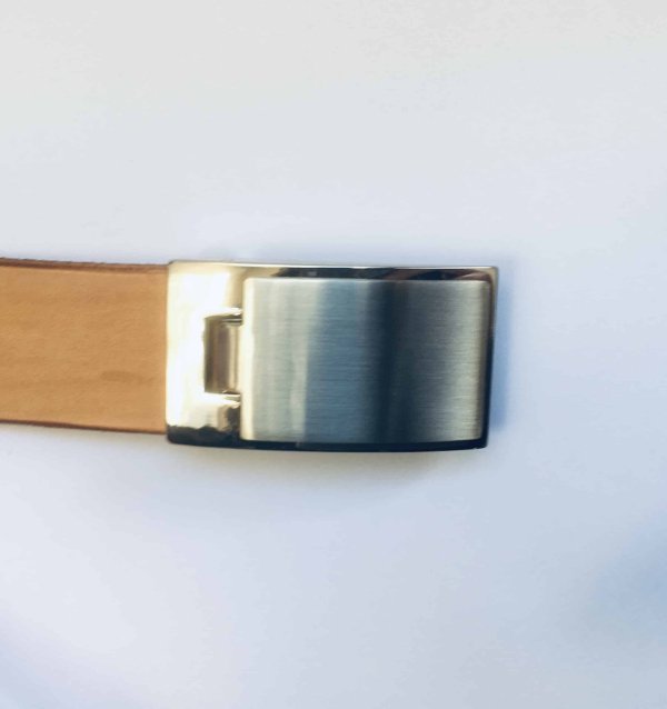 Ceinture cuir cognac Petrus Jrm Maroquinerie – Image 4
