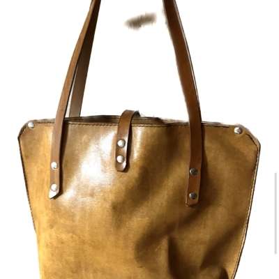 Sac Françoise JRM maroquinerie couleur cognac