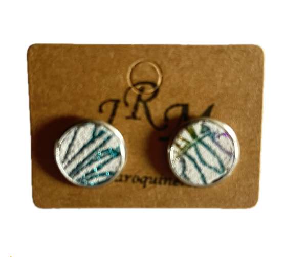 Boucles d'oreilles Magali JRM Maroquinerie Fantaisie dominance or – Image 6