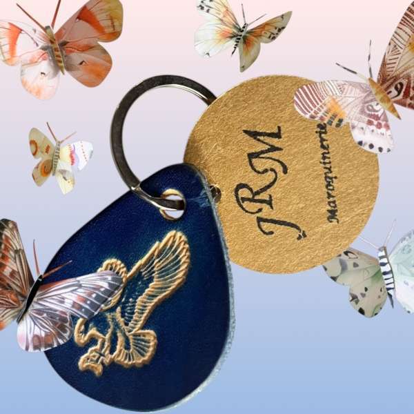 Porte-clefs JRM maroquinerie Aigle – Image 2