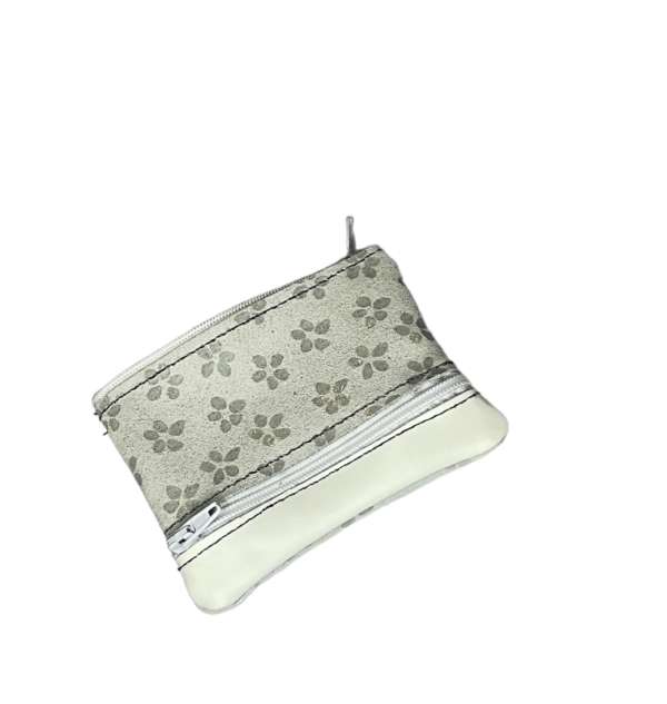 Porte-monnaie Pocket Jrm maroquinerie blanc fantaisie