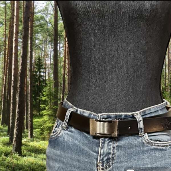 Ceinture noire Daniel Jrm Maroquinerie – Image 2
