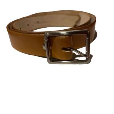 Ceinture cuir cognac Fred  Jrm Maroquinerie